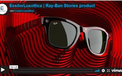EssilorLuxottica and Facebook introduce Ray-Ban Stories