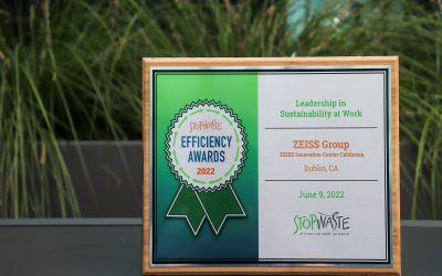 StopWaste Award goes to Zeiss Innovation Center California